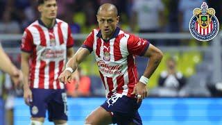 El primer gol de 'Chicharito' en su regreso a Chivas... ANULADO 