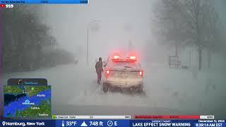 LAKE EFFECT SNOW - LIVE STORM CHASER