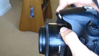 Repaired Canon 50mm 1.8 Focus Problems