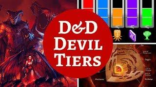 D&D MONSTER RANKINGS - DEVILS