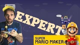 Mario Maker NO-SKIP 100 Mario Expert Challenge (COMPLETED - 7 lives left) Streak: 2