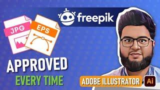 Simple steps your Vector Images Approved on Freepik - Contributor Tutorial - اردو / हिंदी`