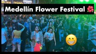 Medellin's famous Flower Festival.