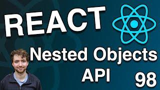 API for nested Objects and MongoDb ObjectId - React Tutorial 98