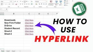 How To Use HYPERLINK in Excel || Excel में HYPERLINK का उपयोग कैसे करें