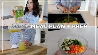 How I Meal Plan And Prep | HEALTHY MEAL IDEAS 