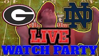 {LIVE} 2025 Sugar Bowl - Georgia vs Notre Dame - LIVE REACTION & HANGOUT STREAM