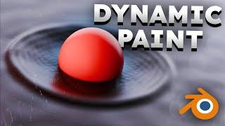 Szybkie symulacje z Dynamic Paint - Blender