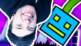 I HATE GOING UPSIDE DOWN!!! (Geometry Dash #3)