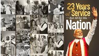 Celebrating 23 remarkable years of transformative leadership of Prime Minister Modi... 