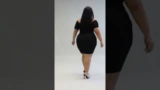 Glamorous  models lifestyle curvy woman in best moment style. plus size women beauty fashion.