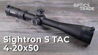 Sightron S TAC 4-20x50 Rifle Scope Review | Optics Trade Reviews