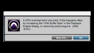 Pro Tools Errors