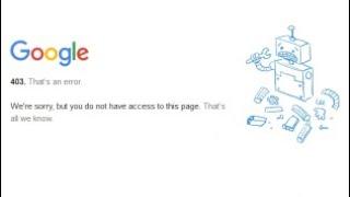 403 error, Google drive download problem (...is requesting access to a file via an old link)