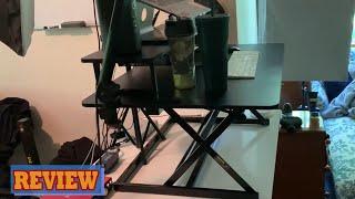 SHW Standing Desk Converter Review - Watch Before You Buy!