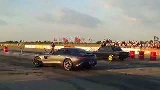 ВАЗ 2107 Турбо 400 л.с "Amag" vs Mercedes-Benz AMG GT