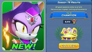 Sonic Forces Speed Battle - Season 76 Results - Pyromancer Blaze New Character Coming Soon Update