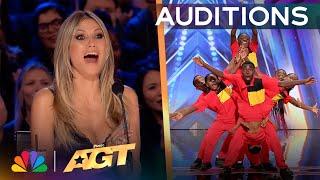 Ugandan Dance Group Hypers Kids Africa Brings "The PERFECT Audition!" | Auditions | AGT 2024