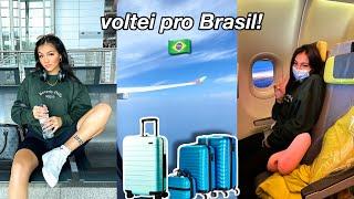 VIAJANDO PARA O BRASIL! 10 horas dentro do avião