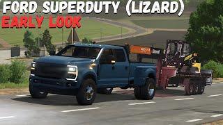 EARLY LOOK FORD SUPERDUTY BY ROUGHNECK MODDING | Farming Simulator 25