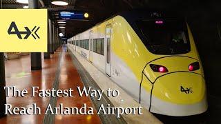 The Arlanda Express | Stockholm to Arlanda Airport - TRIP REPORT