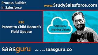 10 Parent to child records field update through process using process builder in salesforce