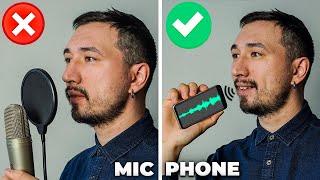 How to Record Your Voice Professionally on ANY SMARTPHONE? A Voice Over Youtube Videos
