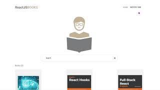 REACT BOOKS COLLECTION WEBSITE