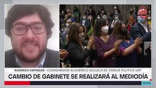 Académico por cambio de gabinete: "Debiera prevalecer el tono del Socialismo Democrático"