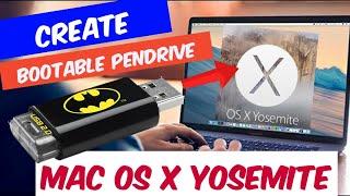 How to create bootable install usb drive for yosemite mac os x