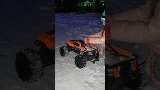 X Maxx, Traxxas, гонка зимой, максимальная скорость, rc car