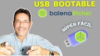  USB BOOTABLE con Balena Etcher 