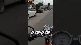 cara berkendara yang tidak untuk di tiru #shorts #automobile #motovlog