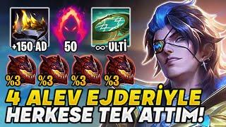 750 AD + 50 KARA HASAT + 4 ALEV EJDERİ GÖLGE KAYN!