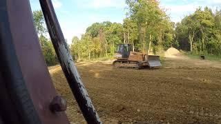 Case Dozer Grading Road