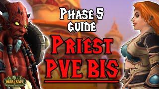 PRIEST PVE BIS guide for Sunwell and TBC phase 5 - WoW Classic