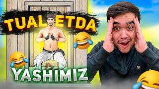 PUBG MOBILE - BIRINCHI MARTA TELEFONDA CHALLENGE BAJARDIM TUALETDA YASHADIM