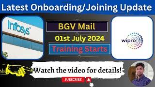 Wipro Onboarding Update | Infosys joining update | Turbo, Elite, Wilp, DSE, SE Role | Watch Now!