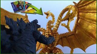 GODZILLA EARTH VS VOID GHIDORAH WITH CLAY/PLASTILINA.