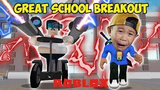 Great School Breakout (First Person Obby!) On Roblox! Kaven Adventures