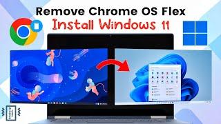 How To Remove Chrome OS Flex | Get Back To Windows OS!