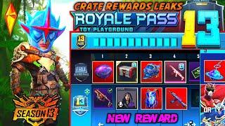 SEASON 13 ROYAL PASS 1 TO 100 REWARDS LEAKS | S13 ROYALE PASS REWARDS