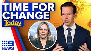 Nationals Senator Canavan stands firm over zero emissions stance | 9 News Australia