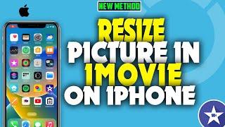 How to resize picture in iMovie on iPhone 2023 | F HOQUE |