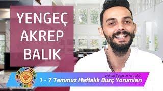 1 - 7 Temmuz Haftalık Burç Yorumları (su burçları) | Kenan Yasin ile Astroloji