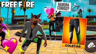 PROCURANDO INTERESSEIRAS COM A NOVA CALÇA ANGELICAL VERDE NO FREE FIRE!