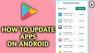 How To Update All Apps in Playstore in Tamil | Update Apps On Android 2021 | Abi Parthiban