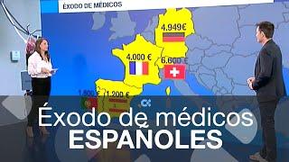 Éxodo de médicos españoles