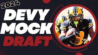 Devy Mock Draft (All Devy Classes Included) | Dynasty Fantasy Football 2024