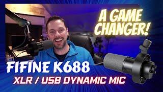 FIFINE K688 - Can’t afford the SM7B? For $70 - This is AWESOME for Spoken Word!